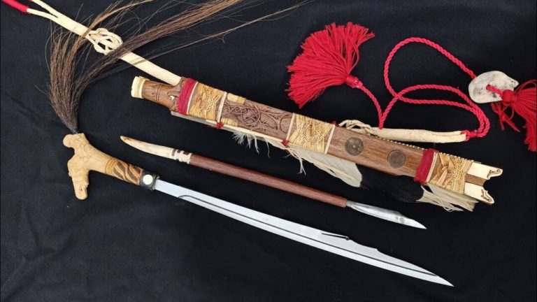 gambar senjata tradisional kalimantan timur