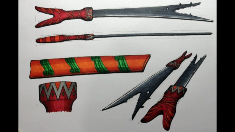 bara sangihe senjata tradisional sulawesi utara