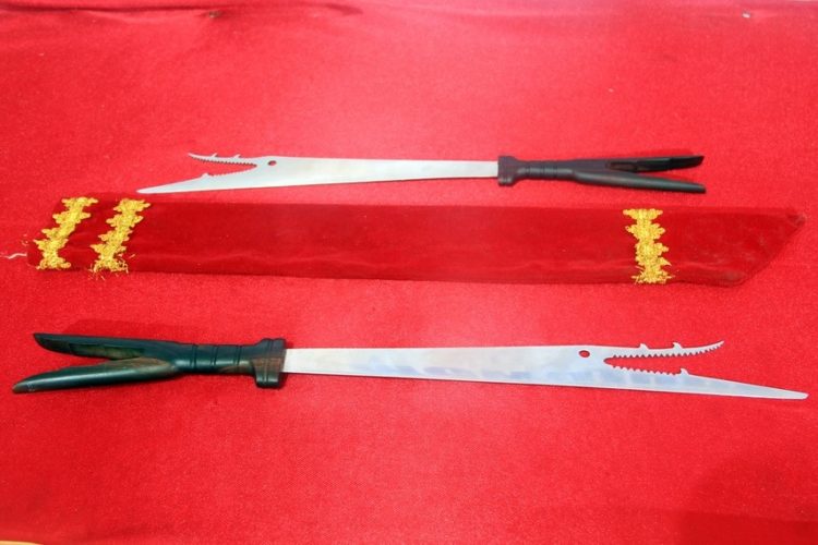 pedang bara sangihe adalah senjata tradisional sulawesi utara 