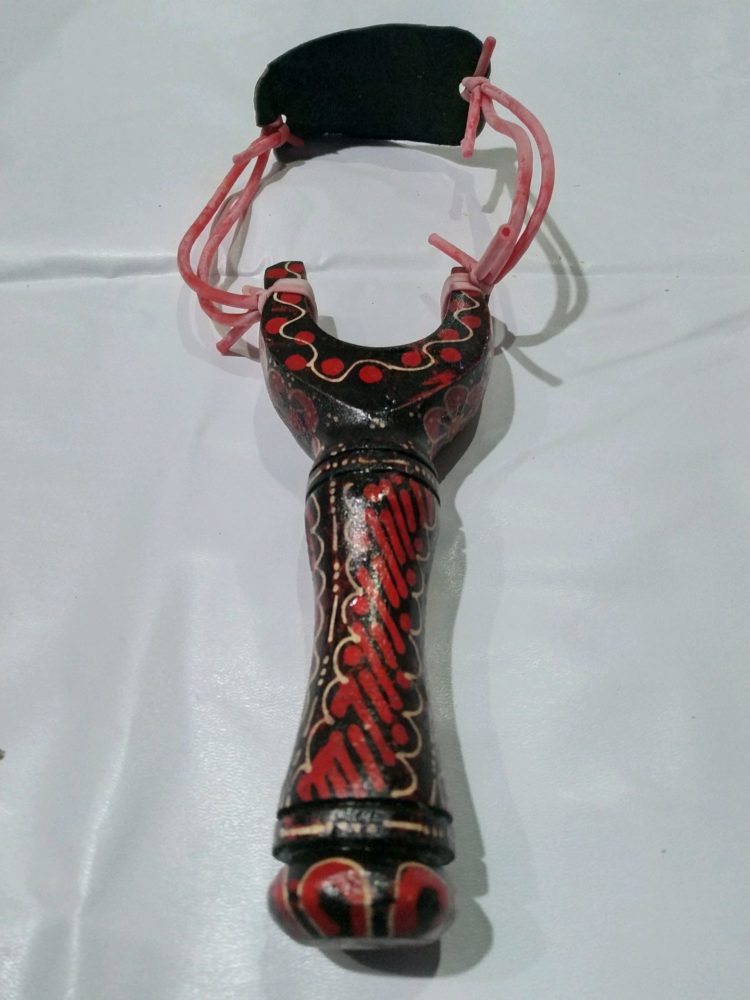 senjata tradisional yogyakarta ketapel atau katape