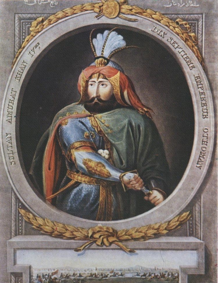 murad iv adalah sultan kerajaan ottoman