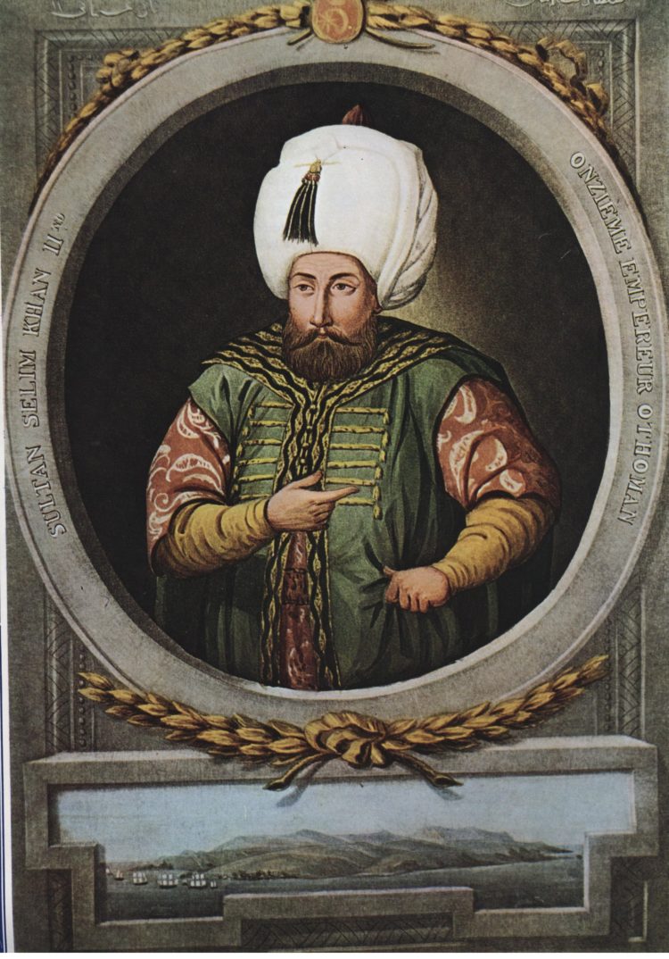 selim ii adalah sultan kerajaan ottoman