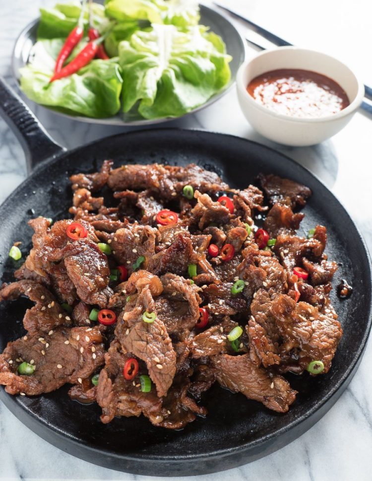 Gambar Bulgogi Makanan Khas Korea