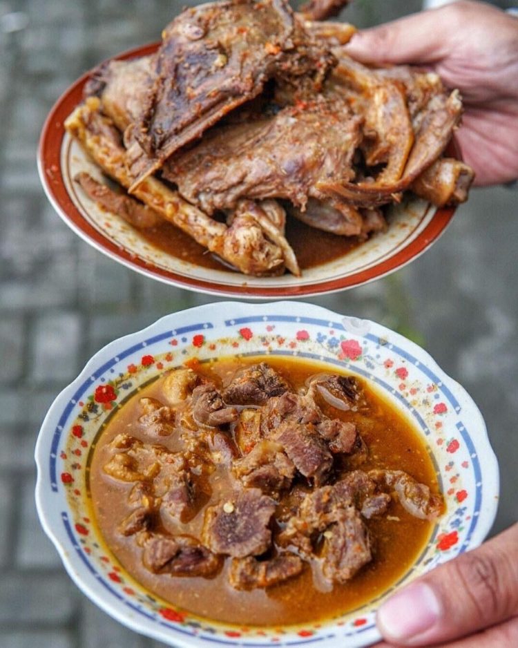 Foto Enthok Slenget Makanan Khas Jogja