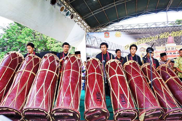 alat musik gondang sembilan tari tor tor