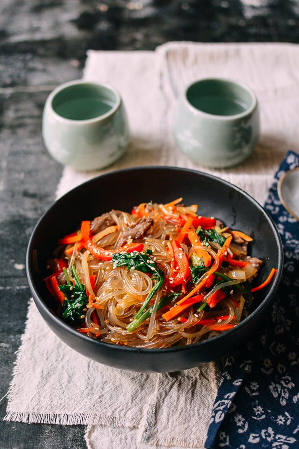 Gambar Japchae Makanan Khas Korea