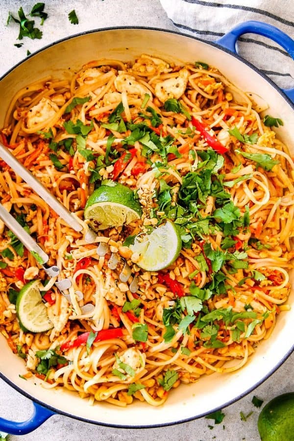 Contoh Makanan khas Thailand Pad Thai