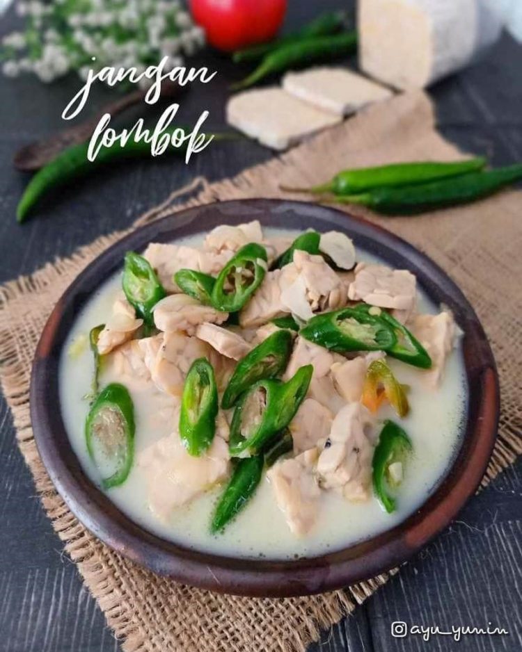 Foto Sayur Lombok Ijo Makanan Khas Jogja