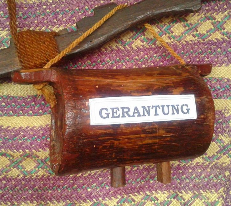 mengenal alat musik gerantung tari mandau