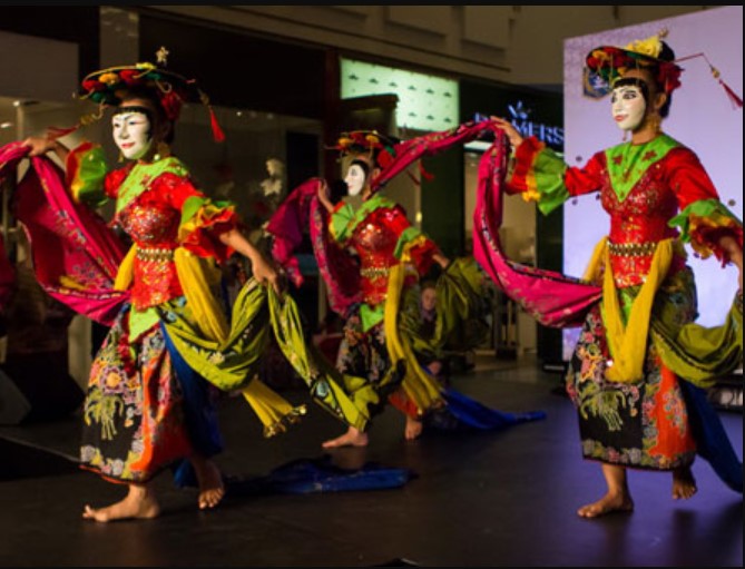 bentuk gerakan tari betawi