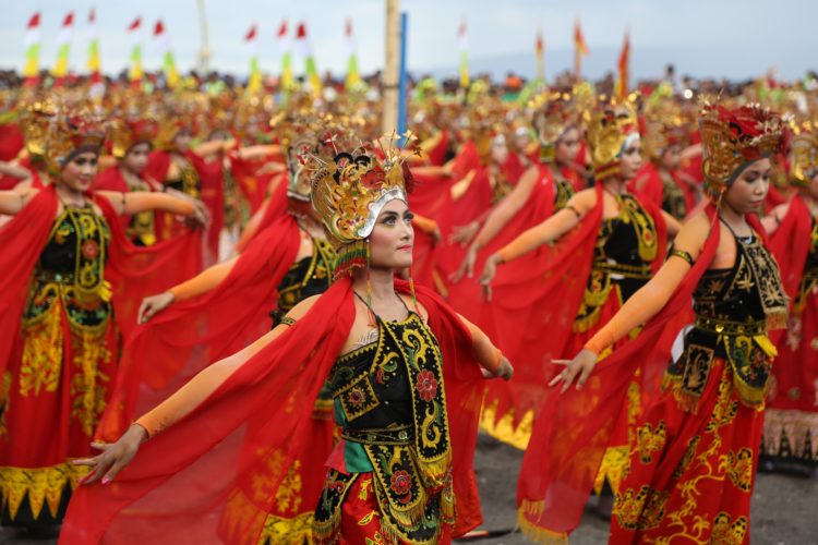 tari gandrung telah mendunia