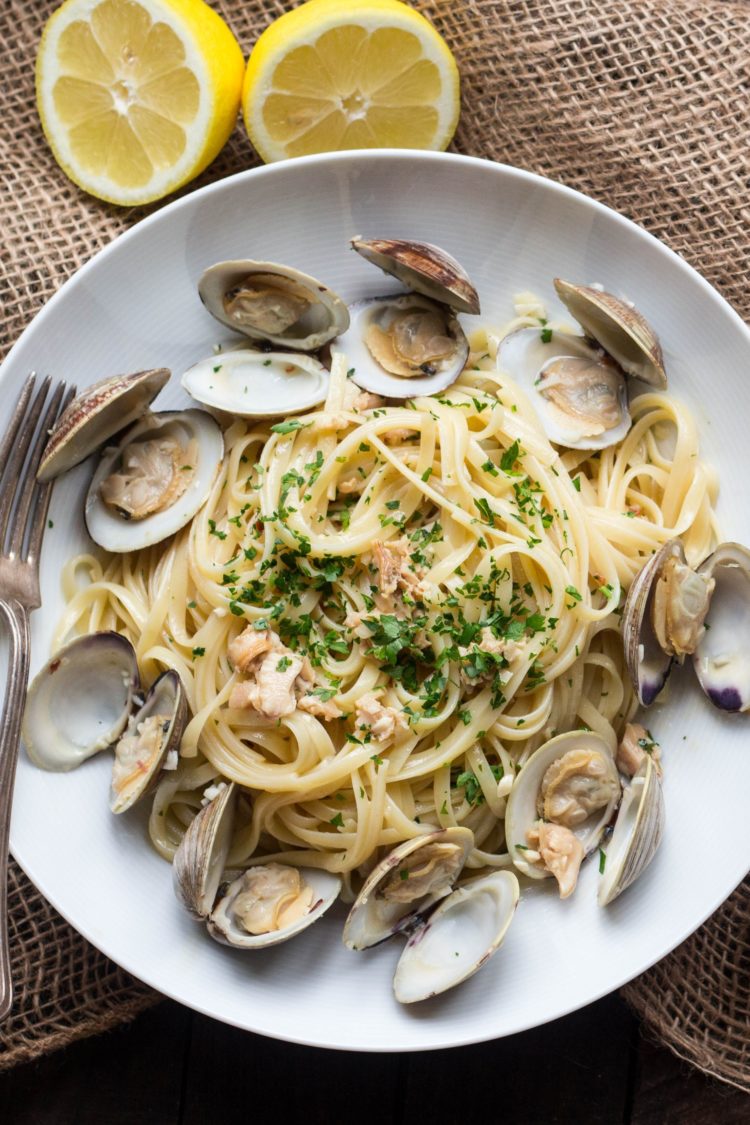 Linguine Alle Vongole makanan khas Italia 