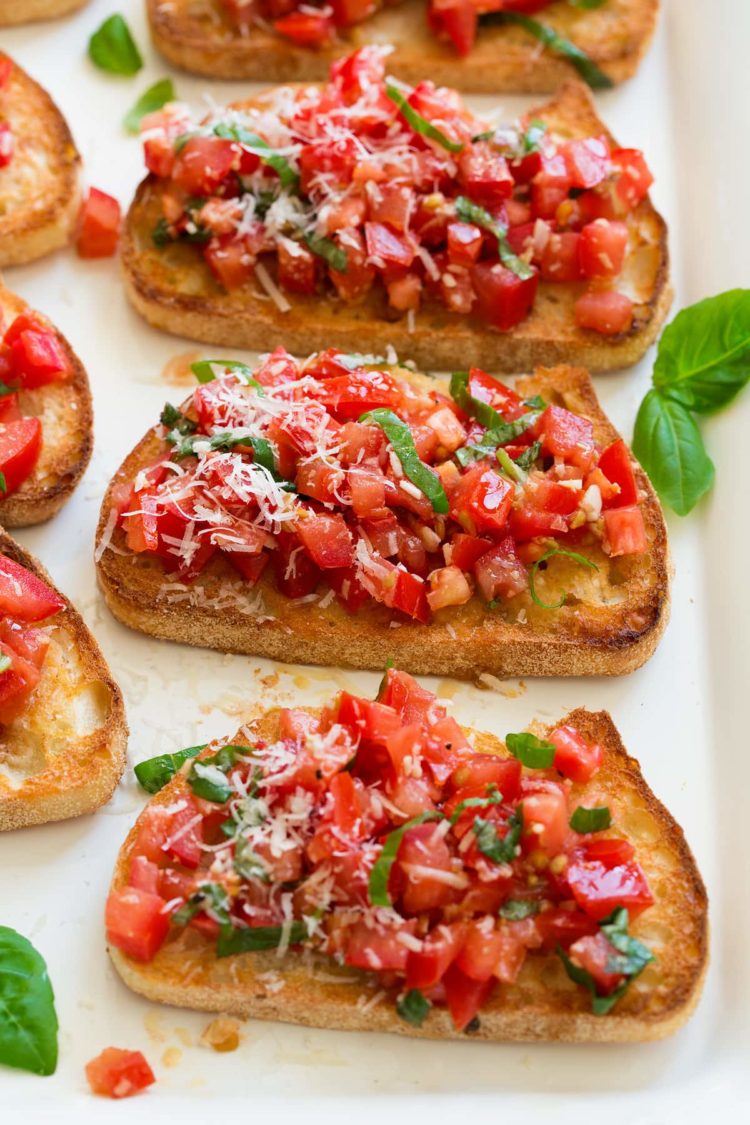 bruschetta makanan khas Italia