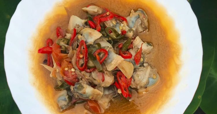 tumis kapah makanan khas Kalimantan Utara