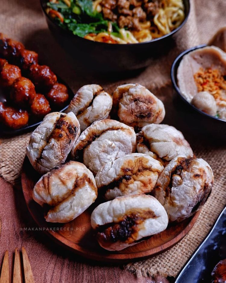 gambar makanan khas bangka belitung pempek panggang