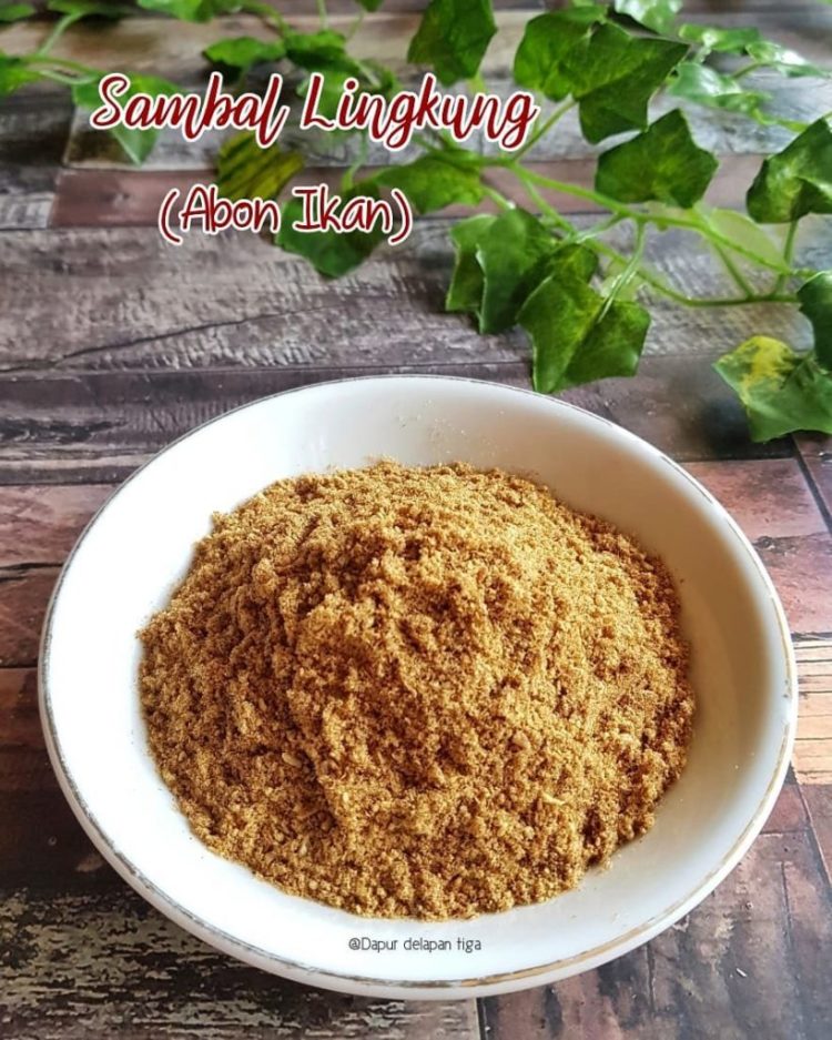 nama makanan khas bangka belitung sambal lingkung