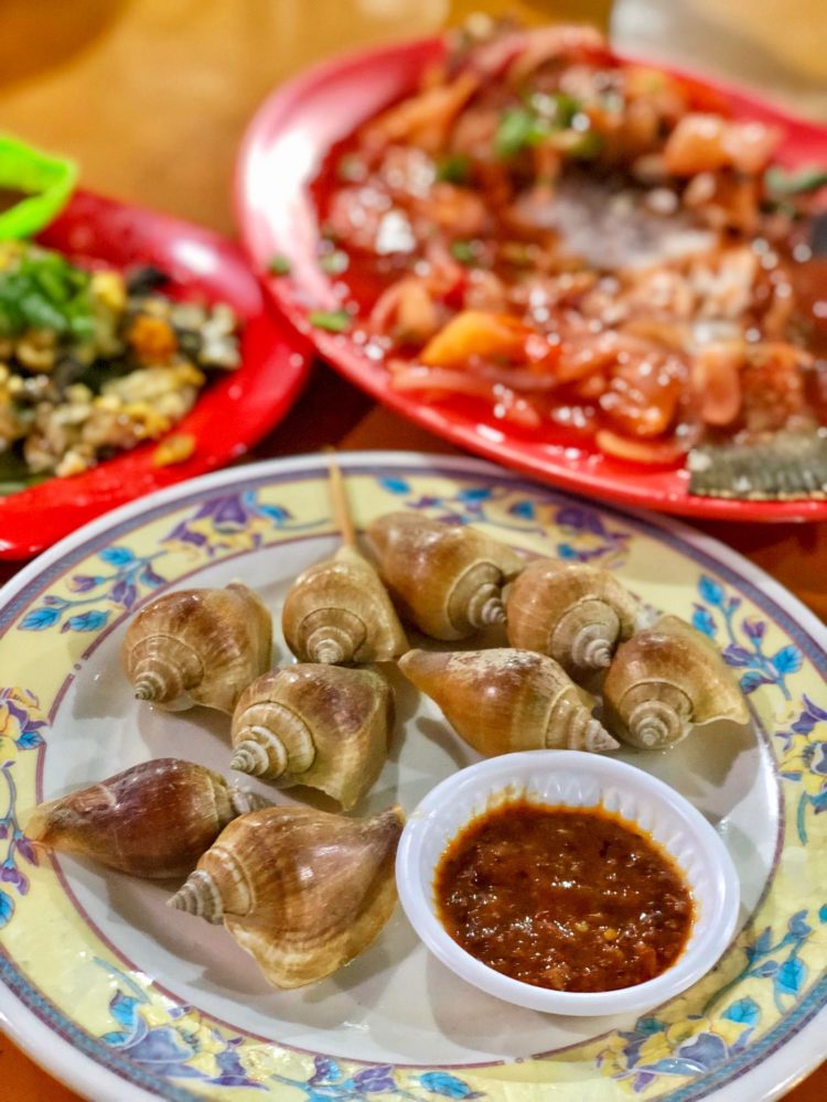 gambar makanan khas bangka belitung siput gong-gong