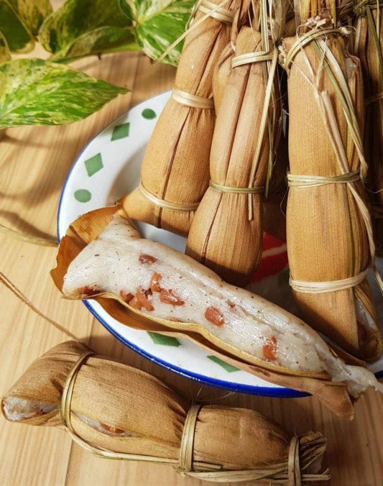 foto makanan khas banten lepet