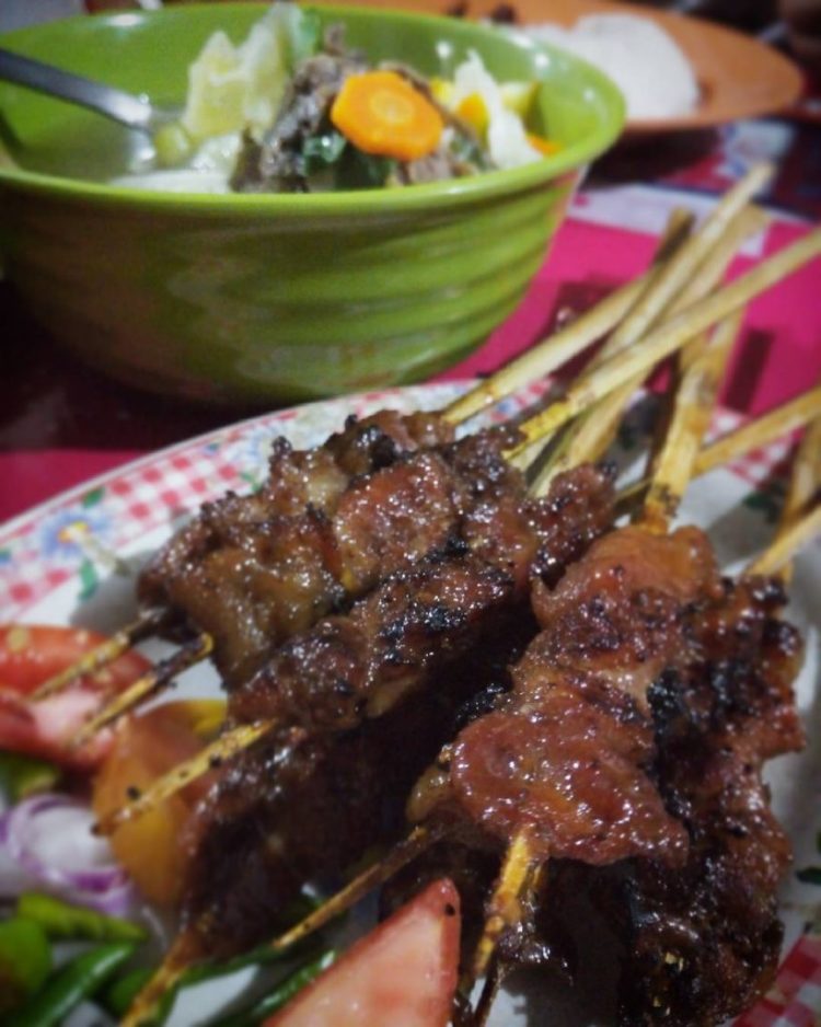 foto makanan khas banten sate bebek