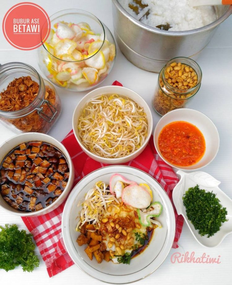 foto makanan khas betawi bubur ase