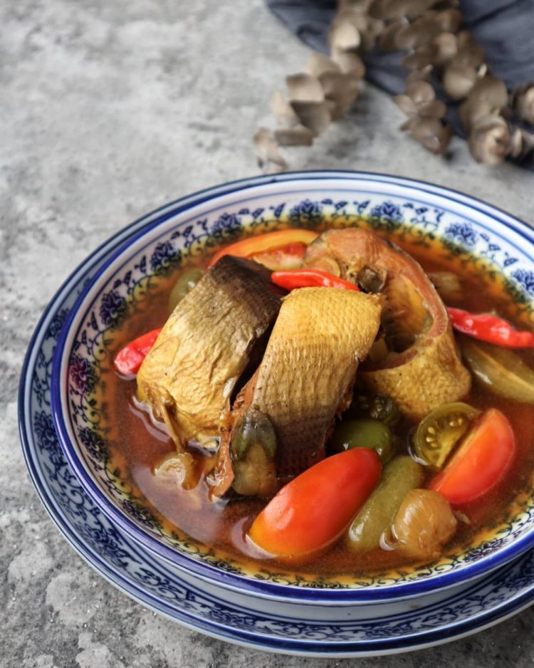 foto makanan khas betawi pindang bandeng