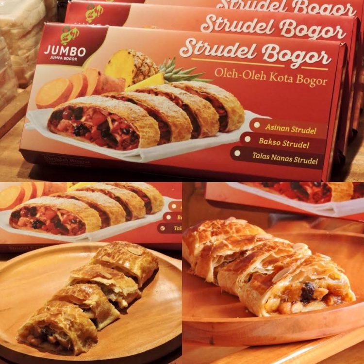 makanan khas bogor Strudel Bogor bisa dibeli di