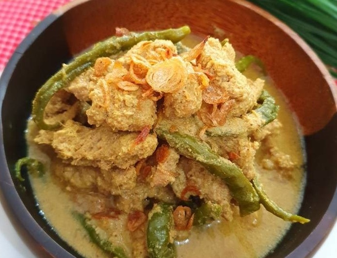 gulai terjun adalah makanan khas jambi 