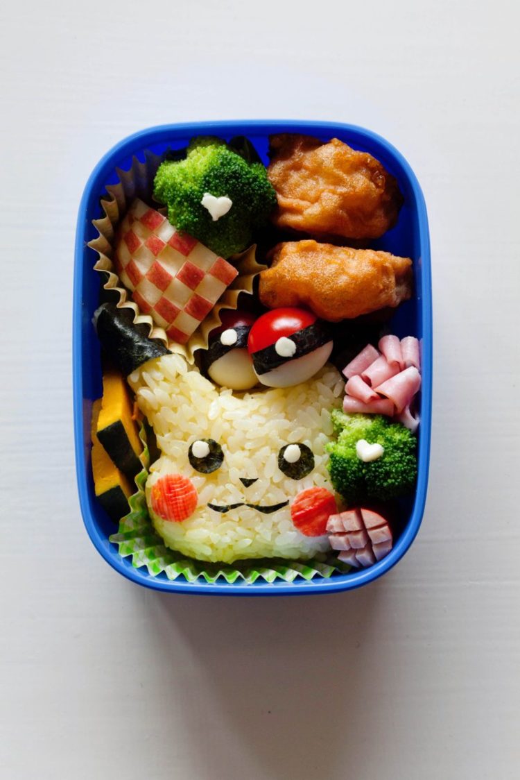 foto makanan khas jepang bento