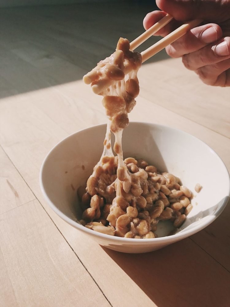 foto makanan khas jepang natto