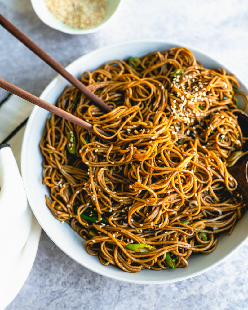 foto makanan khas jepang yaki soba