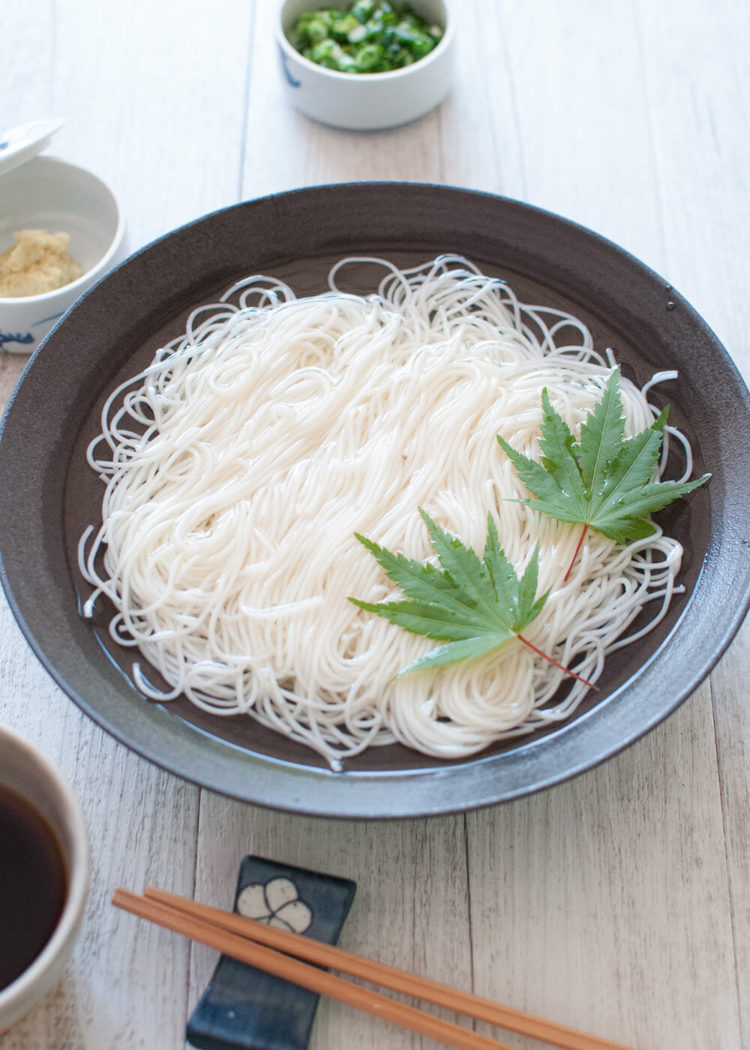 foto makanan khas jepang somen