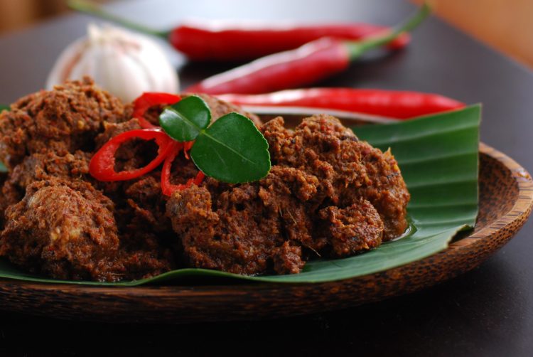 foto makanan khas riau bacah daging