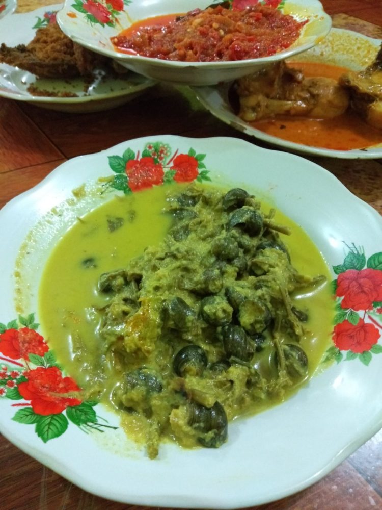 foto makanan khas riau gulai cipuik