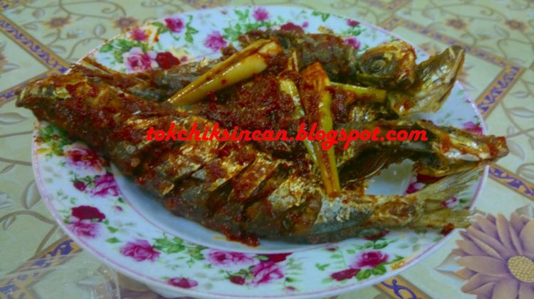 foto makanan khas riau ikan salai tamban