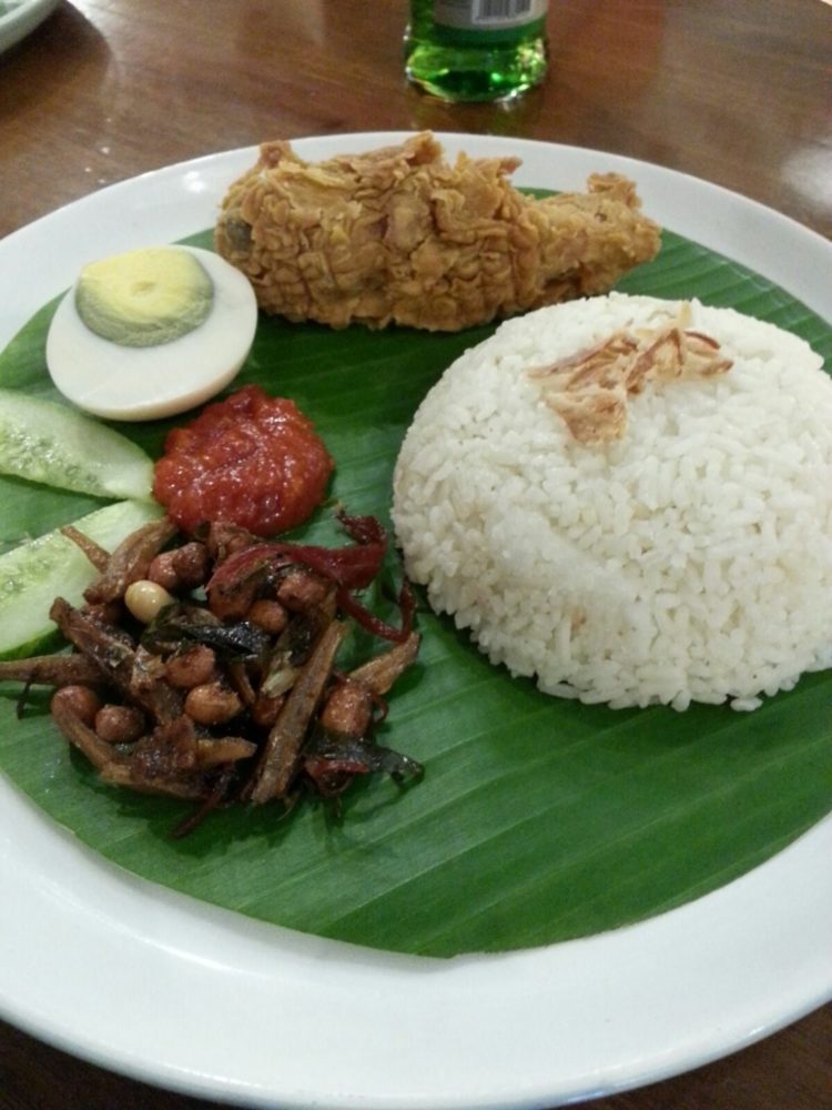 foto makanan khas riau nasi lemak