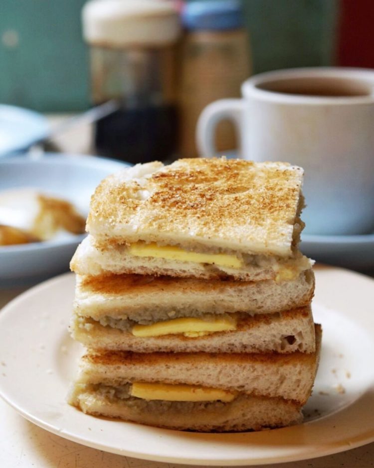 nama makanan khas singapura kaya toast