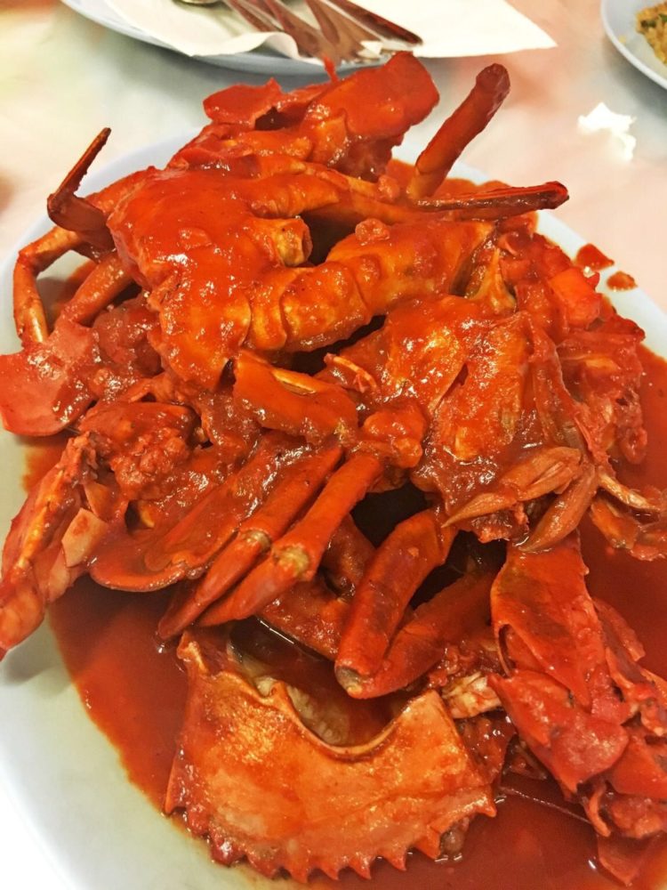 foto makanan khas surabaya kepiting cak gundul