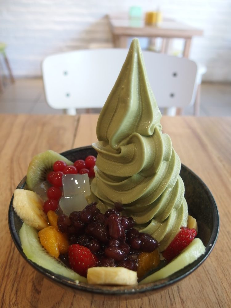 foto makanan khas surabaya matcha parfait the matcha cafe