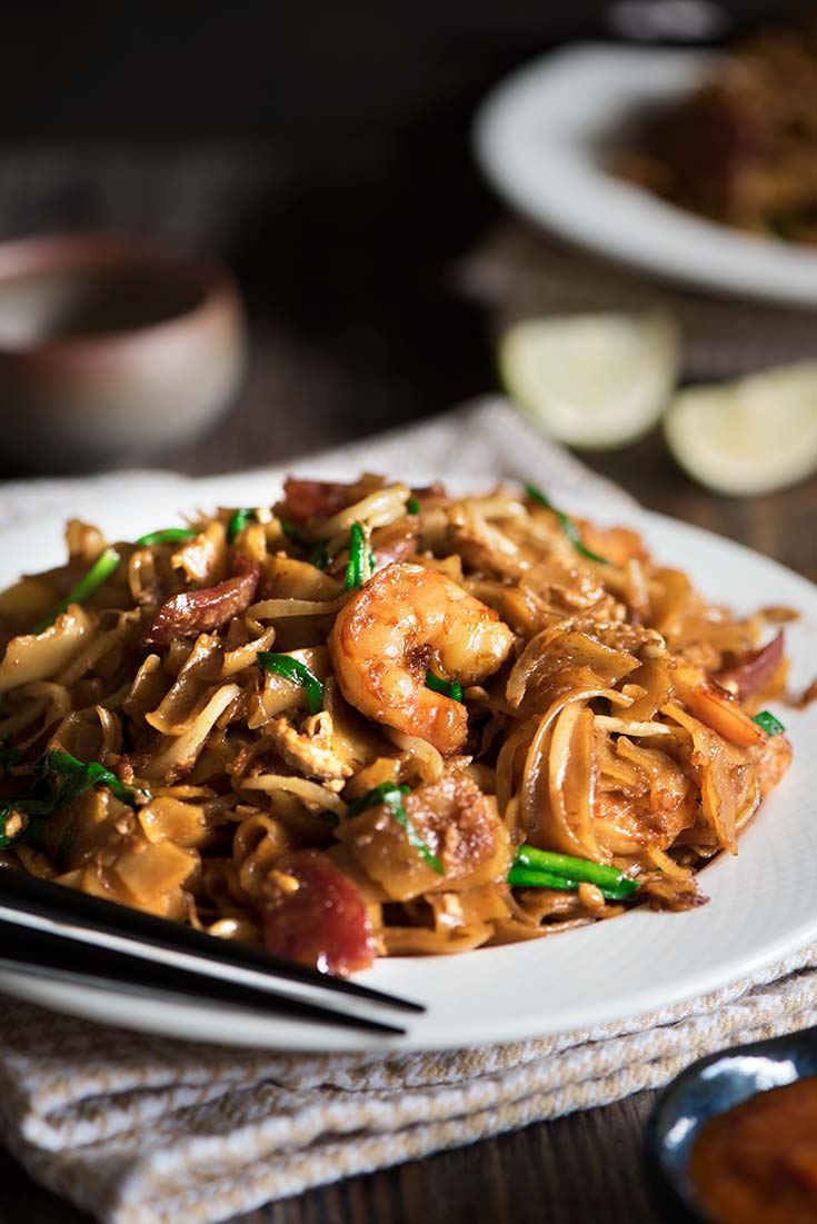 foto makanan khas malaysia char kway teow