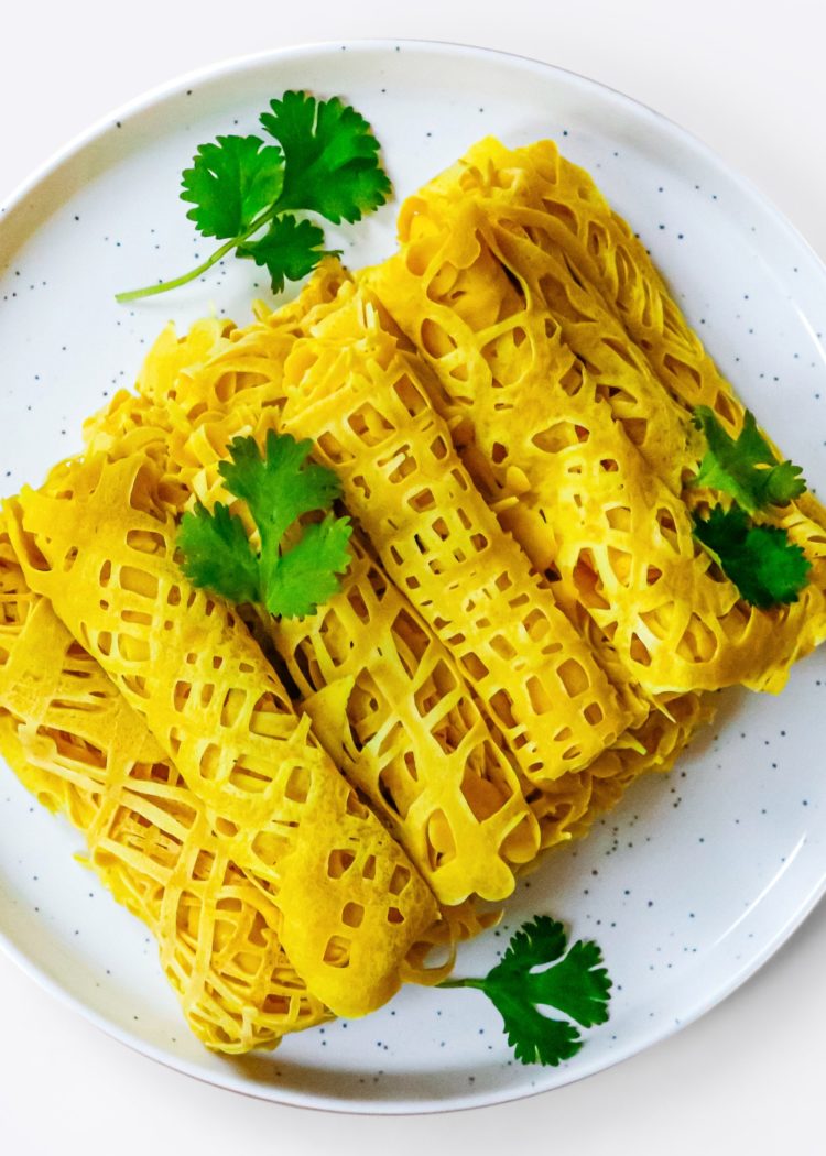 foto makanan khas malaysia roti jala