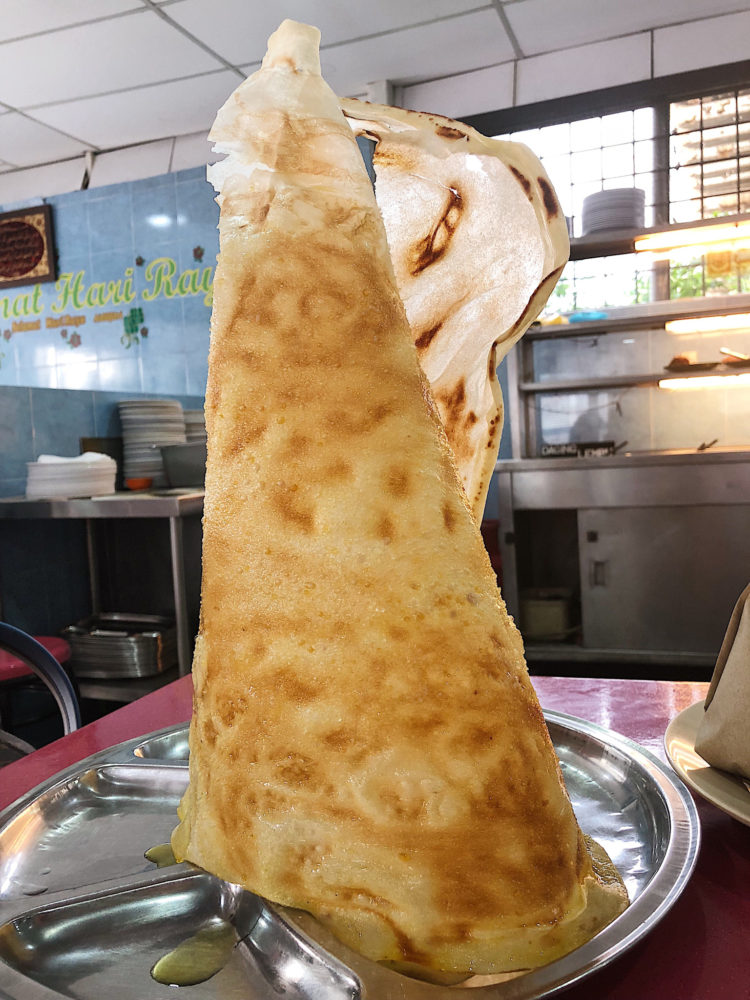 foto makanan khas malaysia roti tissue