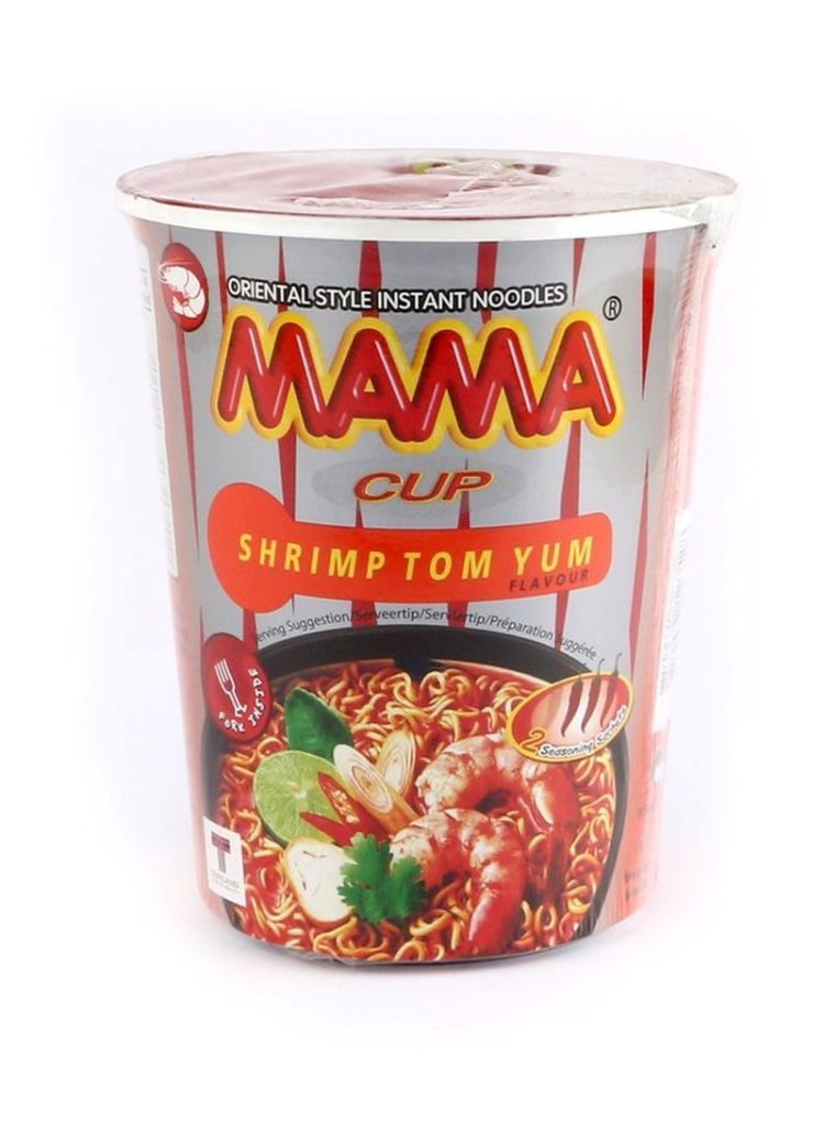 oleh oleh thailand makanan salah satunya Mama Tom Yum