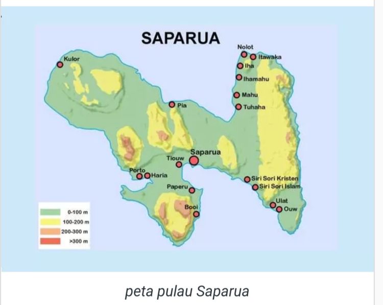 foto peta perang pattimura