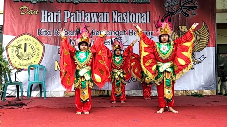 foto gambar ragam gerak tari manuk dadali