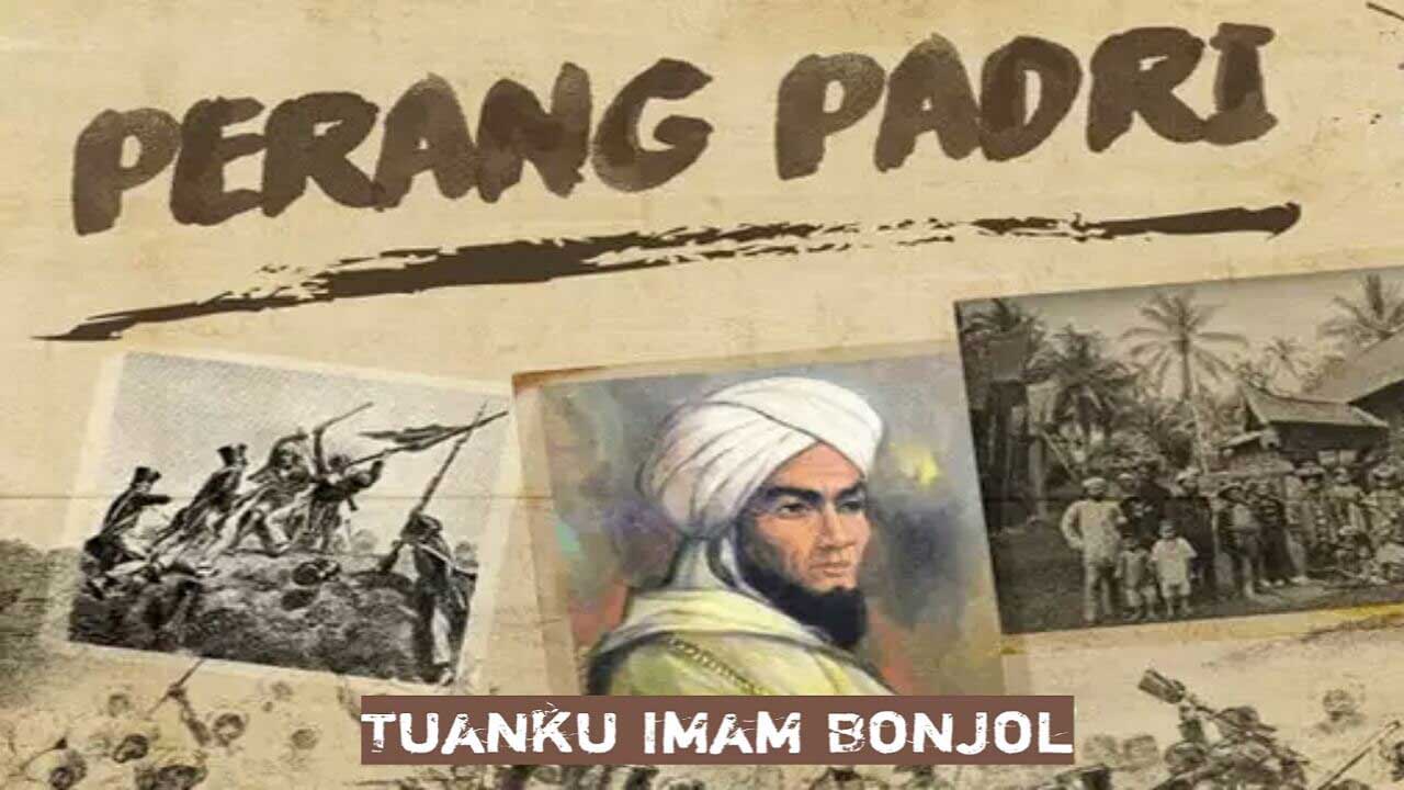 ilustrasi perang padri