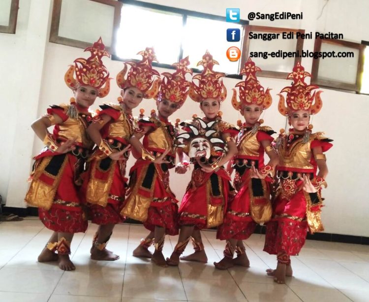 foto tari jawa timur genggongan mangslup pacitan