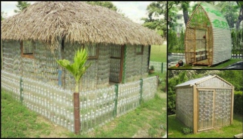 Greenhouse contoh Kerajinan dari Botol Bekas