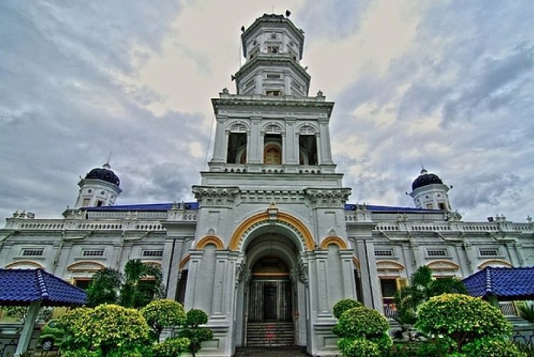 Foto Masjid Johor Baru Peninggalan Kerajaan Malaka