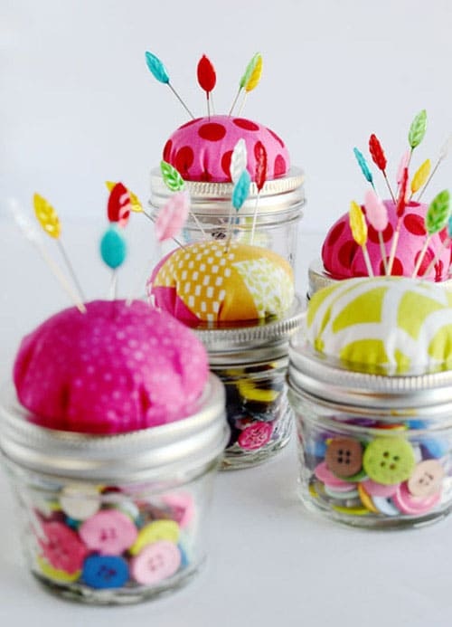 PIN Cushions contoh Kerajinan dari Botol Bekas