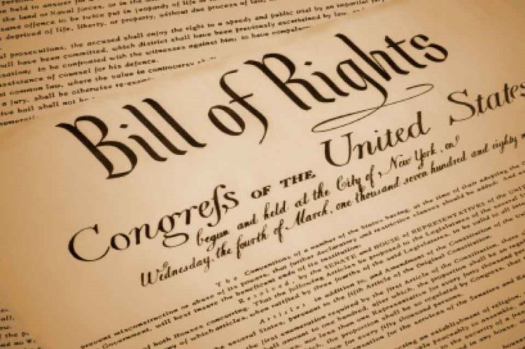 Pengertian HAM Sejarah Bill of Rights 1791